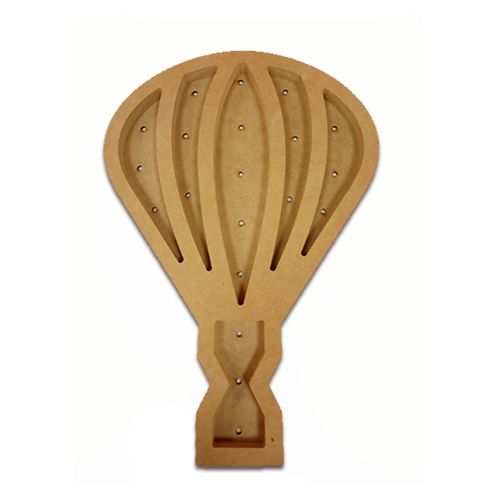 Peça MDF com Led - Balão - African Artesanato