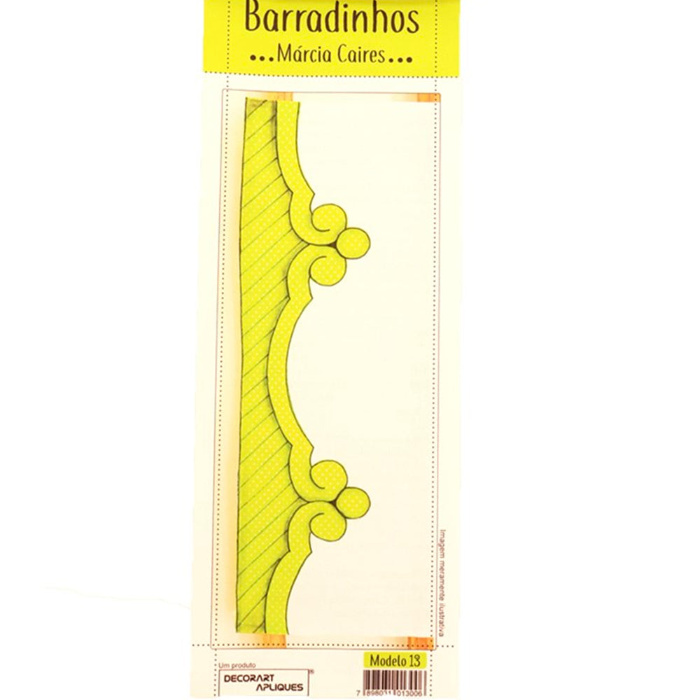 Barradinhos Márcia Caires - Modelo 13 - African Artesanato