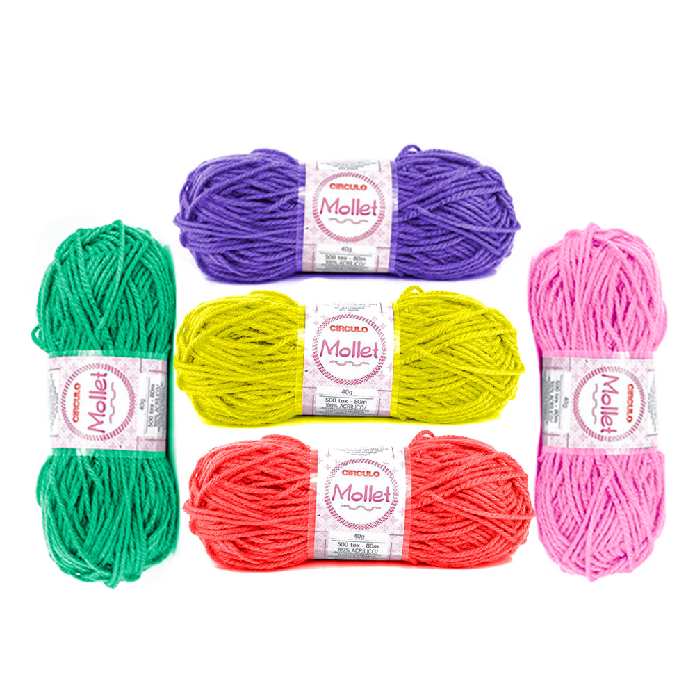 Mega Kit Faz Pompom e Tricotin + Linhas e Acessórios - African Artesanato