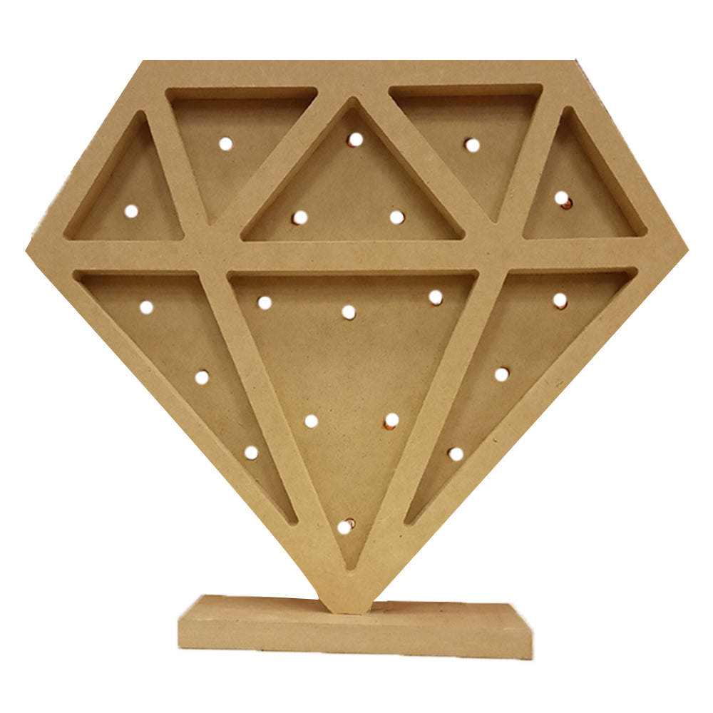 Peça MDF com Led - Rubi - African Artesanato
