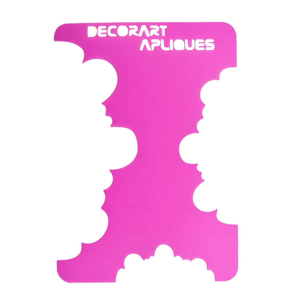 Régua de Nuvens Decorart Apliques - African Artesanato