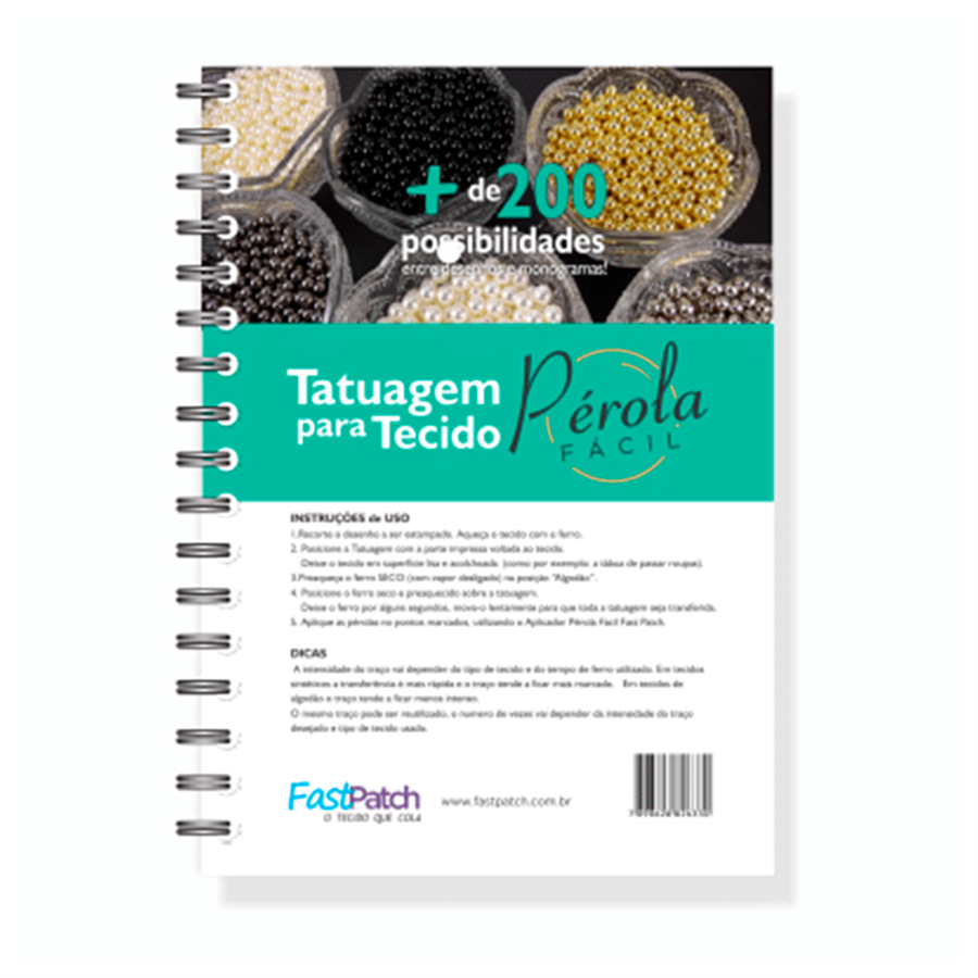 Kit Aplicador de Pérola com 1500 Pérolas + Apostila - African Artesanato
