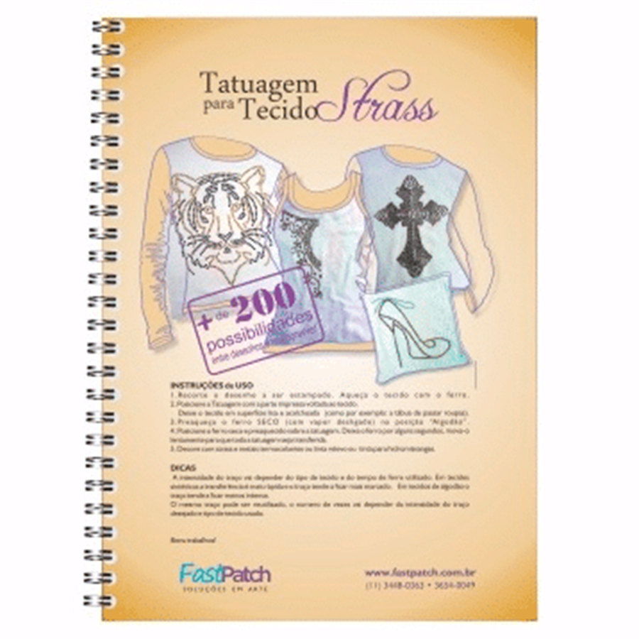 Kit Aplicador de Strass + Apostilas - African Artesanato