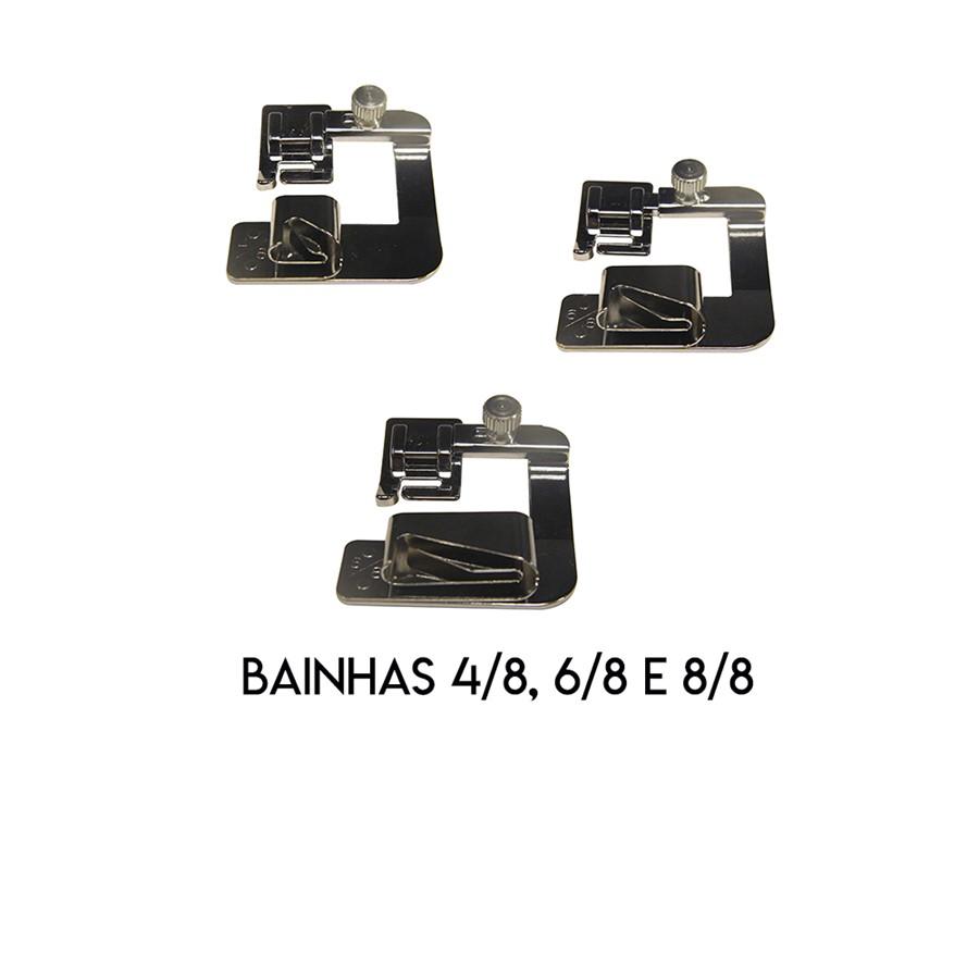 Kit 3 Bainhas + Overlock + Pregas e Franzir + Brindes - African Artesanato