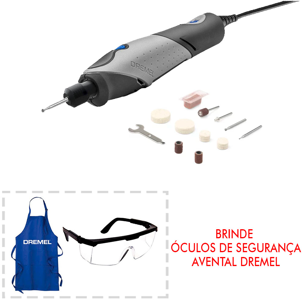 Micro Retífica Elétrica Stylo+ Bivolt - Dremel - African Artesanato